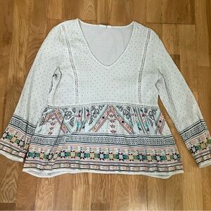 Roxy Women's Patterned Long Sleeve Top